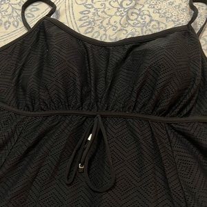 Plus black swim dress size 22w